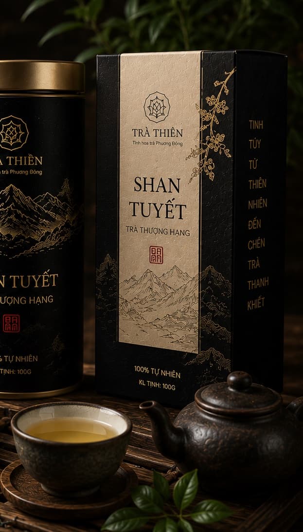 Bộ sưu tập Trà Trắng — Nhẹ nhàng